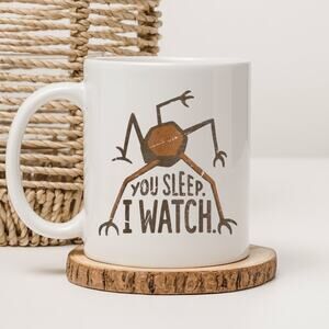 Project Hail Mary 15 oz Coffee Mug Rocky You Sleep Andy Weir White Mug PHM 7